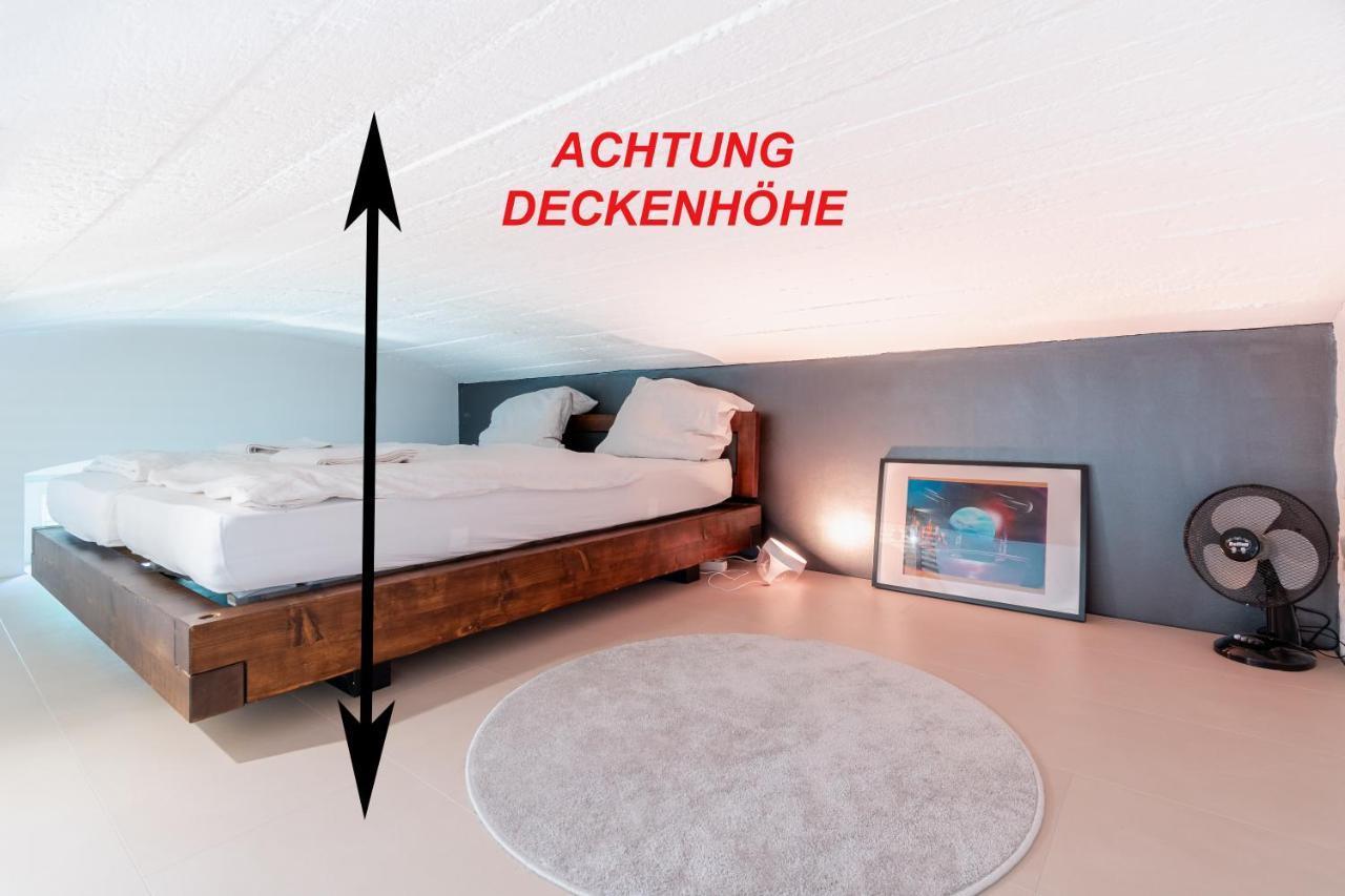 Homebydoni - Kueche I Terrasse I 500 Mbits Wifi I Design Loft Nahe Rmcc & Staatstheater Wiesbaden Kültér fotó