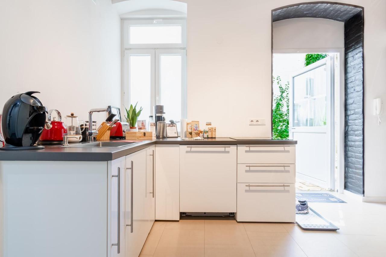 Homebydoni - Kueche I Terrasse I 500 Mbits Wifi I Design Loft Nahe Rmcc & Staatstheater Wiesbaden Kültér fotó