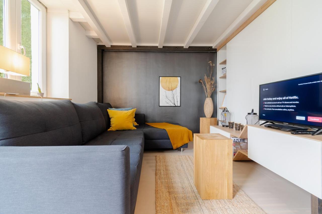 Homebydoni - Kueche I Terrasse I 500 Mbits Wifi I Design Loft Nahe Rmcc & Staatstheater Wiesbaden Kültér fotó